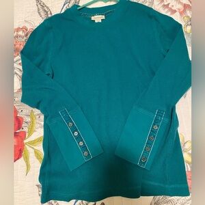 Sundance Teal Thermal Tee  MP